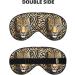 Shop Reusable Leopard Sleep Mask for Best Sleep - Soft Blackout Eye Cover for Travel & Relaxation | Perfect Gift for Men & Women - Buy Online on GoSupps.com
