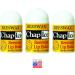 Chap-Ice Mini Beeswax Peppermint Lip Balm Pack with Coconut Oil - 12 Ct | Made in USA - Buy Online on GoSupps.com