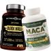 Powerful Maca Blend for Men Black Red & Yellow Maca Capsules | Supports Energy Stamina & Endurance | Promotes Hormonal Balance & Vitality