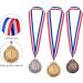 48 Pieces Gold Silver Bronze Winner Medals for Competitions - 2 Inches - Party Olympic Style - Buy Online on GoSupps.com