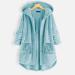 Hanxiulin Oversize Plush Jacket for Women - Warm Lined Fleece Sweatshirt Windproof Coat & Thick Cardigan - Breathable XL Winter Jacket in Light Blue - Buy Online on GoSupps.com