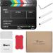 Temery Acrylic Film Clapper Board - 12x10in Movie Theater Decor with Magnetic Eraser & Custom Pens - Buy Online on GoSupps.com