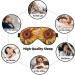 Sleep Mask Eye for Women & Men - Reusable Soft Blackout Eye Mask | Travel & Camping Essentials | Sunflower Print Gifts - Buy Online on GoSupps.com