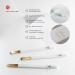 APRIORI White Gold Medium Premium Toothbrush 1 Piece | Luxury Oral Care | International Shipping Available - Buy Online on GoSupps.com