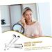 FOMIYES 1 Set Makeup Brush Set Blush Brush Foundation Brush Female Makeup Eye Shadow Brush Eye Brush for Makeup Women Makeup Brush Eye Makeup Face Makeup Brush Miss Eyes Tool Brush 15.50X2.00X1.00CM Silver - Buy Online on GoSupps.com