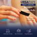 URSA Tape Stretchy Moleskin Fabric Roll - Heavy-Duty No-Residue Fashion & Body Tape - Black, 100x15cm - Buy Online on GoSupps.com