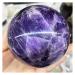 Natural Crystal Rough 1pc 65mm-70mm Natural Crystal Amethyst Spheres Quartz Ball for Decoration Stone Mineral Specimen