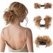 Hair Bun Hairpiece for Women Messy Bun Hair Clip Easy-to-use Claw Clip Hairpiece Versatile Hairstyles Fluffy Wig for Thin or Thick Hair Hair Chignons(Dark Brown) - Buy Online on GoSupps.com