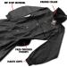 Maddog Tactical Paintball Rip Stop Coverall Jumpsuit - Black (Medium) - Buy Online on GoSupps.com