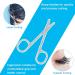 Hair Scissors 1 PC Nose Trimmer Eyebrow Grooming Mustache Beard Cut Brow Clippers Trimming Mini Tiny Tweezer Eye Curved Manicure Cutting Facial Lash Eyelash Women Men Beauty - Buy Online on GoSupps.com