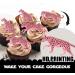 S-Cp-1015Ice Cream Fruit Dessert Cupcake Topper Colorful Glitter Happy Birthday Sensory Pop Game Theme Decor Supplies Baby Shower Boys Girls Birthday Party Decorations - Buy Online on GoSupps.com