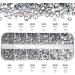 12 Grids Nail Charms Rhinestone Mixed Size Flatback Strass Diamond for Manicure DIY Craft Accessories Nail Decorations (Color : K) - Buy Online on GoSupps.com