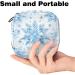 MUOOUM Christmas Pattern Women's Bandage Storable Pocket Portable Period Bag - Menstrual Cup & Silent Pad Holder for Teens | Color 4 4.7x6.6 - Buy Online on GoSupps.com