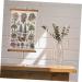 Zerodeko Decorative Scroll Scroll Painting Decorative Paintings Office Printing Farmhouse Decor Plant Sign 60x40cm Colorful - Buy Online on GoSupps.com