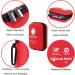 170-Piece First Aid Kit with Hard Case - Includes Eyewash, Instant Cold Pack, Emergency Blanket - for Travel, Home, Office, Camping - Lightweight and Durable (Red) - Buy Online on GoSupps.com
