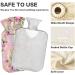 Unicorn Hot Water Bottle 2L with Cover - Flower Design for Pain Relief & Winter Warmth - Buy Online on GoSupps.com