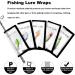 Thekuai Fishing Lure Covers - 5 Piece PVC Wraps for Safety | Hook Covers for Sharp Hooks | Durable & Clear | 8L x 8W - Buy Online on GoSupps.com