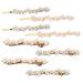 8Pcs Rhinestone Hair Clips and Pearl Hair Clips 4 Style Vintage Elegance Blinger Hair Gems Zinc Alloy Bobby Pins with Rhinestone and Pearl for Women and Girls Hair Pins