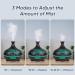 Zovhyya 500ml Aroma Diffuser & Mini Humidifier - 7 Colors Remote Control Quiet Operation 4 Timer Settings - Perfect for Living Room & Essential Oils - Buy Online on GoSupps.com