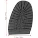 Rubber Non-Slip Shoe Pads - Front Heel Soles Protector for Repair & Safety - Buy Online on GoSupps.com