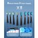 Bitvae Electric Toothbrush for Adults and Kids | Rechargeable Sonic Toothbrush | ADA Accepted | 8 Heads | Travel-friendly | Midnight Blue - Buy Online on GoSupps.com