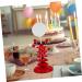 HOLIDYOYO pp lollipop holder desktop lollipop holder lollipops stand plastic lollipop rack red - Buy Online on GoSupps.com