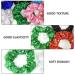 Buy Lurrose 2-Piece Sequin Hair Ties - Glitter & Chiffon Ponytail Holders for Women (Green) - International Shipping Available - Buy Online on GoSupps.com