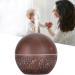 Brrnoo Diffusor 130ml Alexa Diffusor Diffusor for Essential Oils Ultrasound Aroma Therapy diffuser with 7 colors LED lights Electrical aromatherapy for Home Yoga Office Spa Bedroom