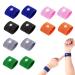 6 Pairs Travel Sickness Bands Motion Sickness Relief Bands Anti Nausea Wristbands Car Sickness Bands Kids Anti Sickness Bands Natural Acupressure Relief Wristbands for Pregnancy/Sea/Car/Flying