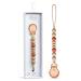 Adora Baby Gifts Pacifier Clips  Baby Pacifier Holder Silicone Binky Clip for Boys - Girls (Saddle Rust)
