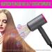 SUYOOULIN Ionic Hair Dryer with Diffuser Powerful AC110V 2000W Professional Blow Dryer with 2 Nozzles 2 Speed 3 Heating Cold Settings for Home Salon Travel Woman(White) - Buy Online on GoSupps.com