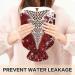 Snowflakes Christmas Tree Hot Water Bottle - 1L Pain Relief & Bed Warmer for Women | Cozy Cover Included - Buy Online on GoSupps.com