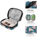 Pfrewn 7 Day Axolotl Kawaii Pill Organizer Case | Portable Weekly Vitamin & Medicine Holder with Zipper | Travel-Friendly Supplement Pouch - Buy Online on GoSupps.com