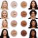 PHOERA Concealer Compact Powder 204 Buff Beige - Long-Lasting Matte Pressed Powder for Blemish Control and Oil Whitening - Ideal Foundation Makeup Gift for Women and Girls - Buy Online on GoSupps.com