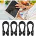 4 Pieces Flower Shape Acupressure Relaxation Clips - Portable Hand Pressure Point Tool (Black) for Stress Relief - Buy Online on GoSupps.com