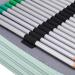BTSKY Colored Pencil Case- 200 Slots Pencil Holder Pen Bag Large Capacity Pencil Organizer with Handle Strap Handy Colored Pencil Box with Printing Pattern Rose Green Rose - Buy Online on GoSupps.com