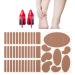 Mabor 132Pcs Adhesive Moleskin Blister Tape Flannel Moleskin Padding Blister Prevention Tape for Heel Shoes Feet Toe Pain Relief Reduce Friction Pain (12 Sheets)