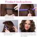 AOOWU 10 Pcs Flexi Rods for Hair Heatless Hair Rollers Bendy Foam Curler Rollers for Short Medium Long Hair Twist-flex Rods Set Heatless Hair Rollers for Sleeping Hairstyle DIY Home Hair Salon 10 pcs - Purple - Buy Online on GoSupps.com