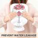 Buy NAANLE 1L Hot Water Bottle - Watercolor Flower Anchor Design | Transparent Pain Relief & Warmth for Bed Hands & Feet - Ideal Heat and Cold Therapy - Buy Online on GoSupps.com