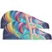 Cartoon Rainbow Mermaid Hair Towels 2 Pack | Super Absorbent Quick Dry Hair Turbans for Women & Girls - Buy Online on GoSupps.com