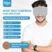 Reusable Heated Eye Mask for Dry Eyes - Relief for Blepharitis, Stye, Puffy Eyes - Grey - Buy Online on GoSupps.com