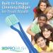 Autisticare Braces Brush 3D - Triple 3-Sided Toothbrush for Orthodontic Care | Soft Bristles + Tongue Scraper | Special Needs Approved - Buy Online on GoSupps.com