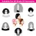 Silk Satin Hair Bonnet 3 Pcs Set for Women, Girls - Wide Band Night Sleep Cap for Curly Hair Protection | 12 Diameter - Buy Online on GoSupps.com