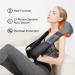 Medcursor 3D Shiatsu Neck Massage Device with Heat - Deep Tissue Relief for Neck Shoulder Back & Body Pain | Perfect for Home Office & Car - Black - Buy Online on GoSupps.com