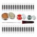 Minkissy scarred make-up tools special effects make-up kit facial color cosplay make-up wax wax for special effects curbed blood make-up scar wax painted pigment