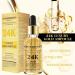 Allbesta 24k Gold Elixir Serum Moisturizing Firming Anti Aging Anti-Wrinkle Infused Essence Oil Drops for Face Makeup Skin Care - Buy Online on GoSupps.com