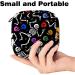 Buy Muooum Menstrual Polster Bag - Zippered Tampon & Bandage Bag for Women & Girls | Happy Halloween Dance Skeletons Design | Fast International Shipping - Buy Online on GoSupps.com