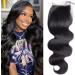 Body Wave Lace Closure Human Hair 4x4 HD Lace Closure 100% Brazilian Virgin Human Hair Body Wave Transparent Lace Closure Pre Plucked with Baby Hair Free Part 18 Inch Lace Closure-Body Wave - Buy Online on GoSupps.com