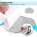 Heel Cushion Inserts 4 Pairs | Self-Adhesive Heel Grips | Anti-Slip Pads for Sport Shoes | Blister Protectors for Women and Men | Gray+Black - Buy Online on GoSupps.com