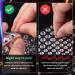1225 Pcs Rhinestone Stickers | Self-Adhesive Face Gems | Clear & Colorful | Makeup Glue for Face, Eye, Hair, Nails | DIY Craft Decorations - Buy Online on GoSupps.com